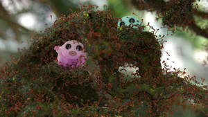 Zbrush Doodle: Day 2261 - Mossy Dwellers