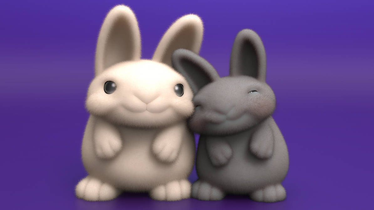 Zbrush Doodle: Day 2702 - White Rabbit by UnexpectedToy on DeviantArt