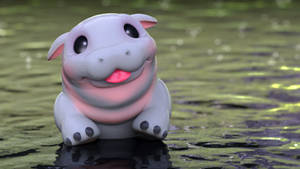 Zbrush Doodle: Day 2512 - Pygmy Hippopotamus