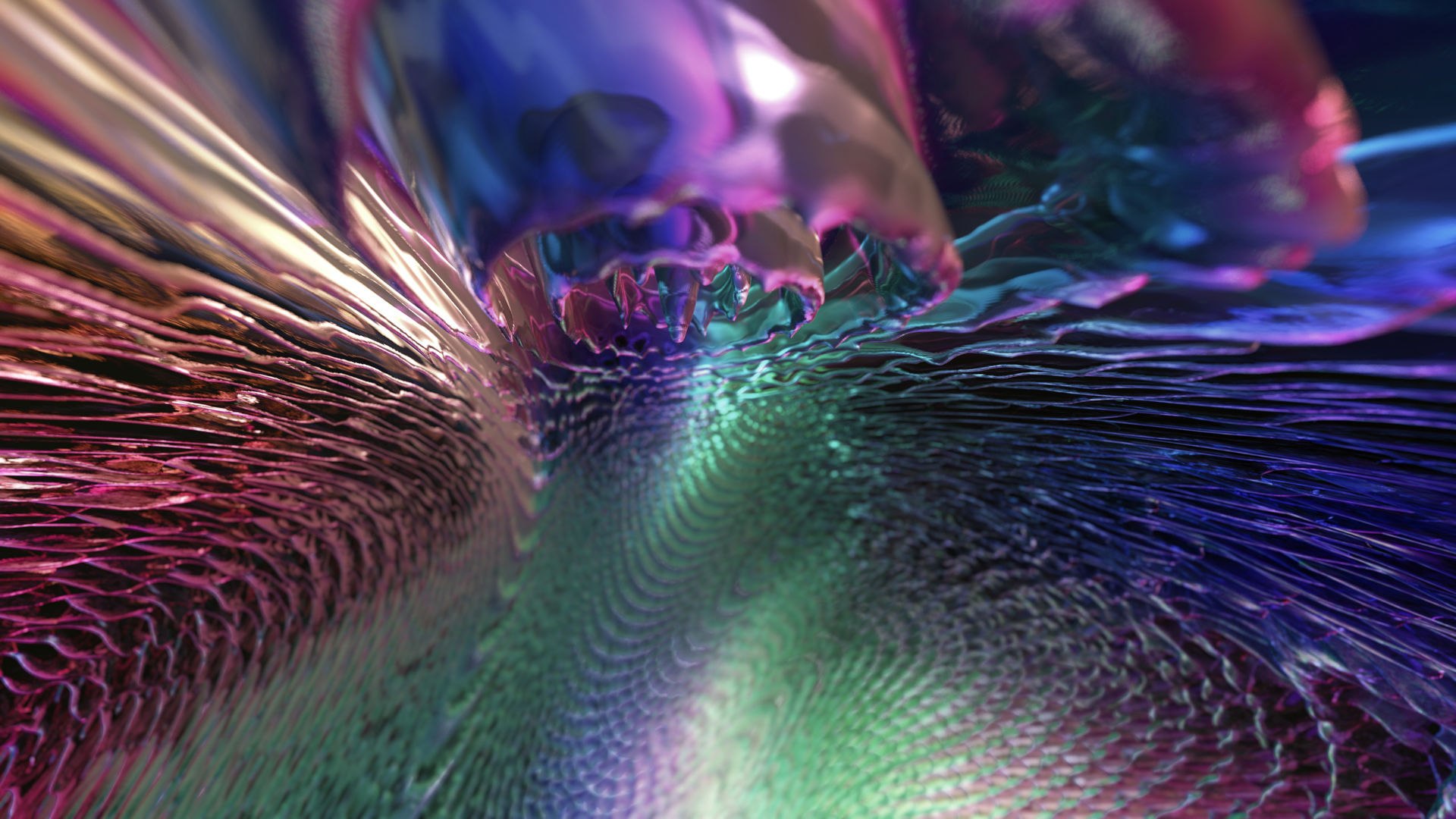 Zbrush Doodle: Day 2697 - Inner Glass World by UnexpectedToy on DeviantArt