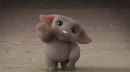 Zbrush Doodle: Day 2778 - Waving Critter