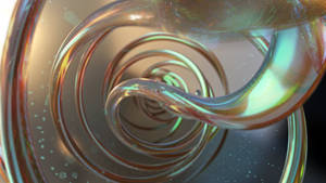 Zbrush Doodle: Day 2812 - Glass Spiral