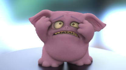 Zbrush Doodle: Day 2849 - So Stressed