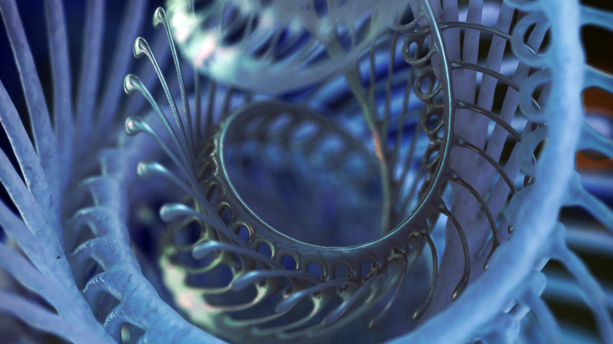 Zbrush Doodle: Day 2899 - Loops Within Loops by UnexpectedToy on DeviantArt