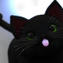Zbrush Sculpt: Day 3010 - Black Cat Blep