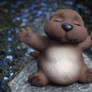 Zbrush Sculpt: Day 3157 - Otterly Adorable