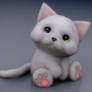 Zbrush Sculpt: Day 3175 - Sitting Kitty