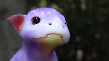 Zbrush Sculpture Day 3310 - Lilac Lurker