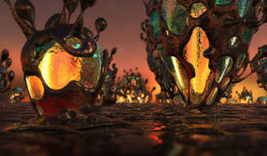 Zbrush Doodle Day 3336 - Sunset Tears