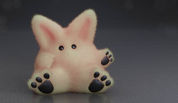 Zbrush Doodle Day 3352 - Pawsitively Adorable