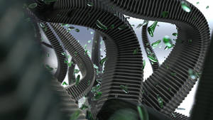 Zbrush Sculpture Day 3381 - Fluid Confluence