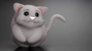 Zbrush Sculpture Day 3425 - The Grey Purrlock
