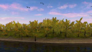 Zbrush Sculpt Day 3599 - Autumnal Island