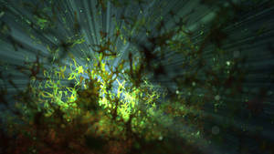 Zbrush Sculpt Day 3608 - Green Rupture