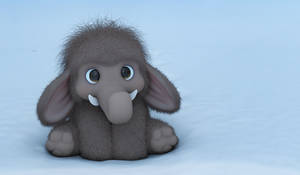 Zbrush Sculpture Day 3641 - Mammoth Marvel