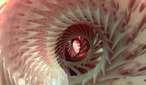 Zbrush Sculpture Day 3783 - Edged Vortex