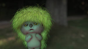 Zbrush Sculpt Day 3802 - Timid Keeper of the Glade