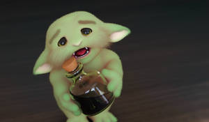 Zbrush Sculpt Day 3811 -Underappreciated Alchemist