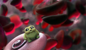 Zbrush Sculpture Day 3818 - Adrift Alien