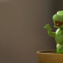 Zbrush Sculpt Day 3836 - Taro Leaf Garden Dragon