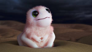 Zbrush Sculpture Day 3864 - Soft Sand Sage