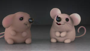 Zbrush Sculpture Day 3903 - Whisker Whispers