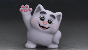 Zbrush Sculpture Day 3930 - So Happy You're Here