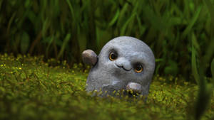 Zbrush Sculpture Day 3959 - Friendly Rockling