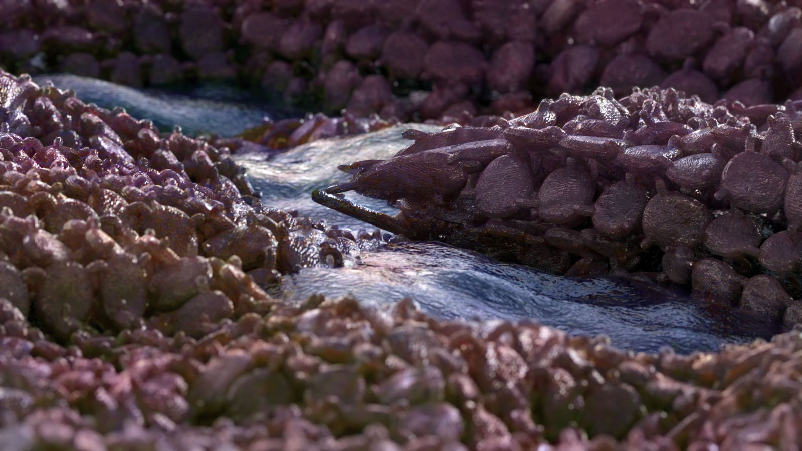 Zbrush Sculpture Day 3976 - Synthetic Estuary