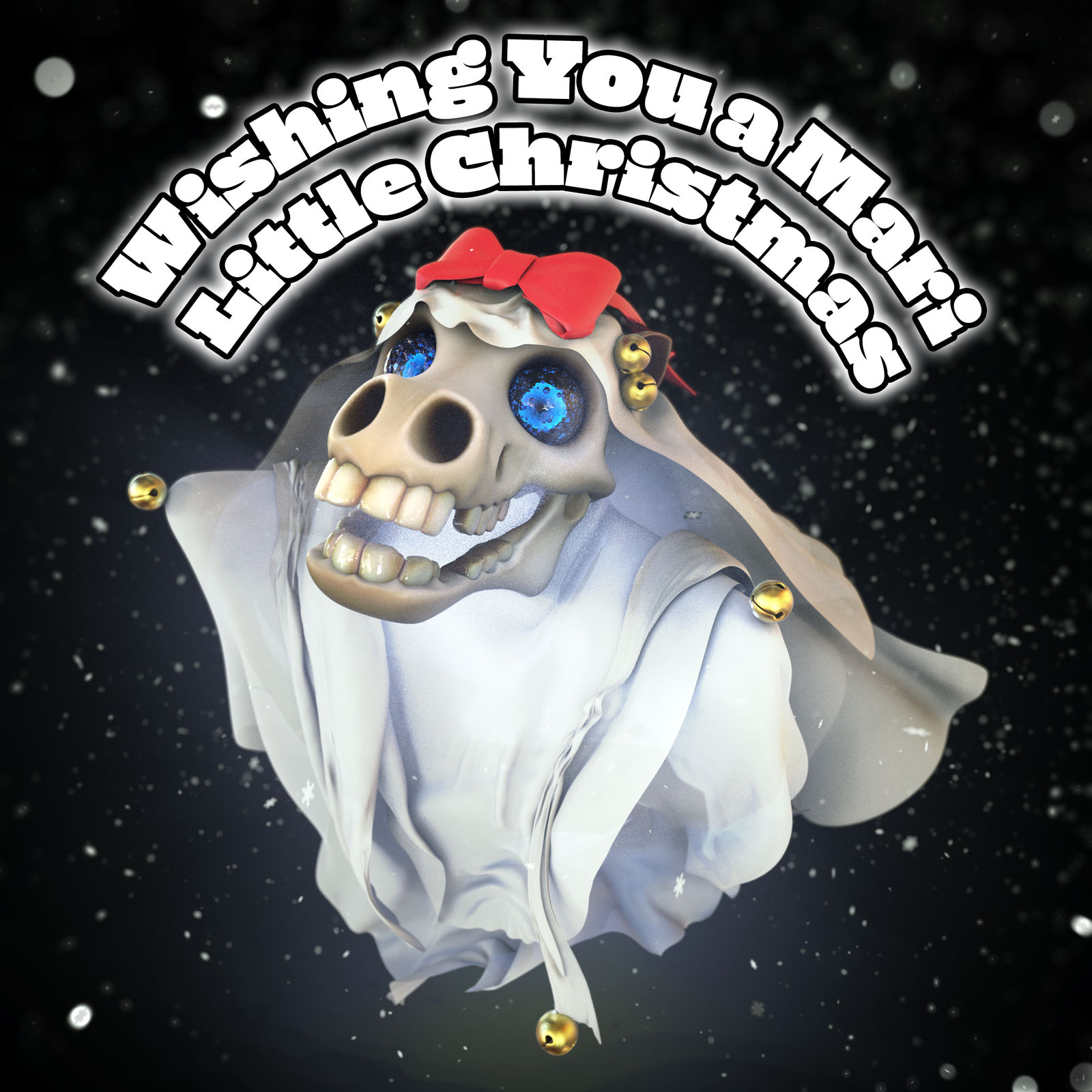 Zbrush Sculpture Day 4015 - Mari Little Christmas
