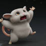 Zbrush Sculpture Day 4032 - Mid-Squeak Meltdown