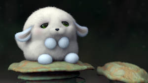 Zbrush Sculpture Day 4035 - Frumpy Mushroom Moppet