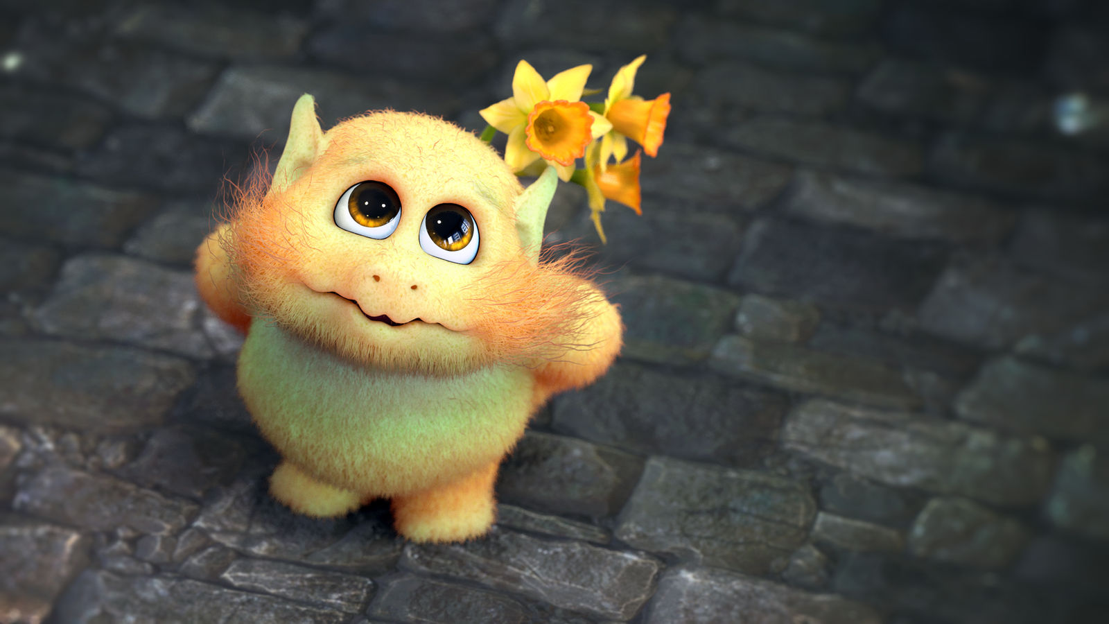 Zbrush Sculpture Day 4049 - Concerned Critter