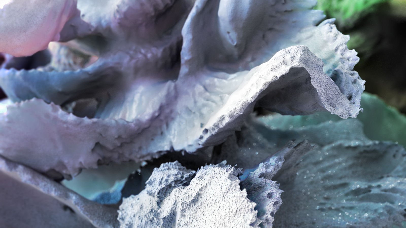 Zbrush Sculpture Day 4050 - Stillness in the Fold