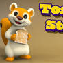 Zbrush Sculture Day 4057 - Toasty Stoat