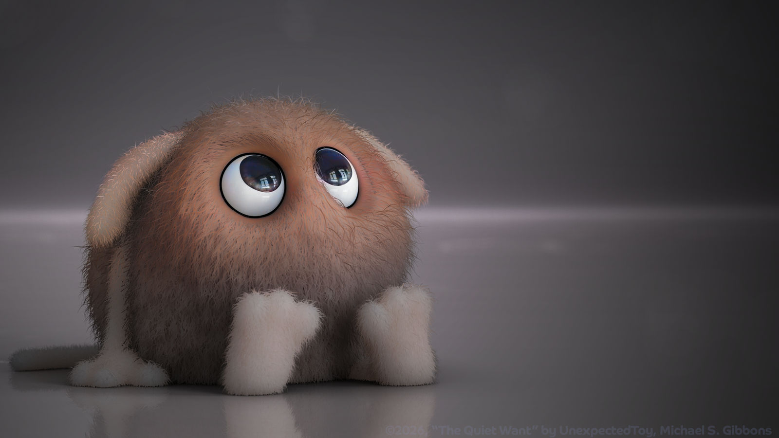 Zbrush Sculpture Day 4062 - The Quiet Want