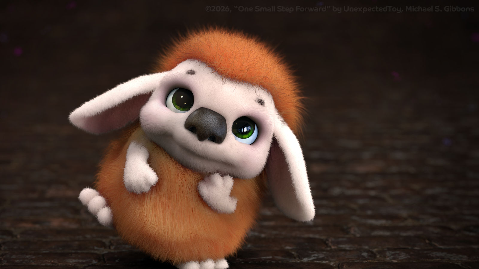 Zbrush Sculpture Day 4083 - One Small Step Forward