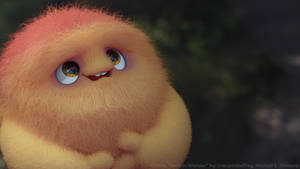 Zbrush Sculpture Day 4103 - Held in Wonder