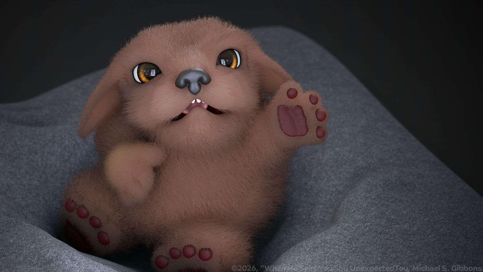 Zbrush Sculpture Day 4116 - When He Sees You