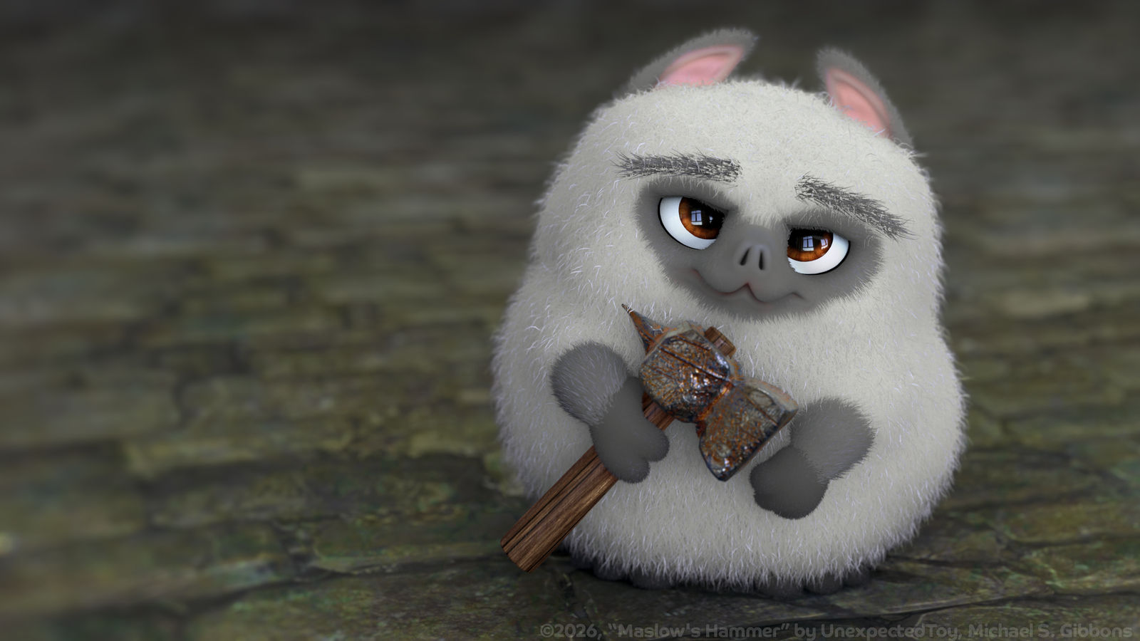 Zbrush Sculpture Day 4120 - Maslow's Hammer
