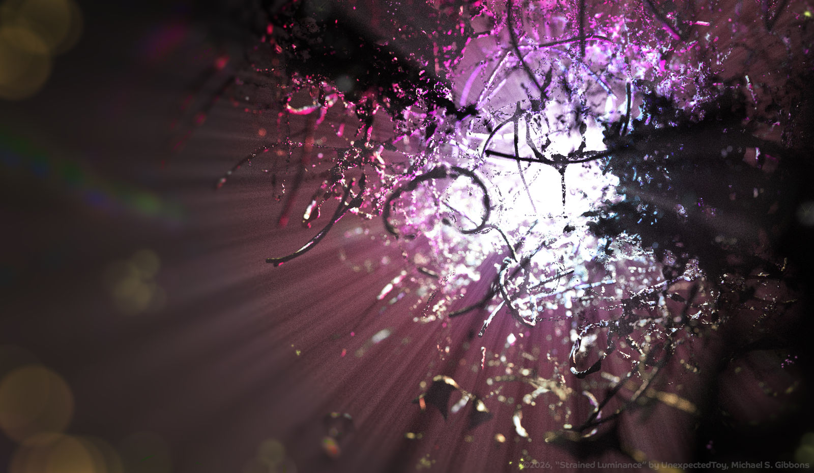 Zbrush Sculpture Day 4140 - Strained Luminance