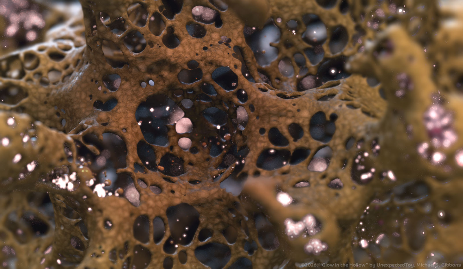 Zbrush Sculpture Day 4141 - Glow in the Hollow
