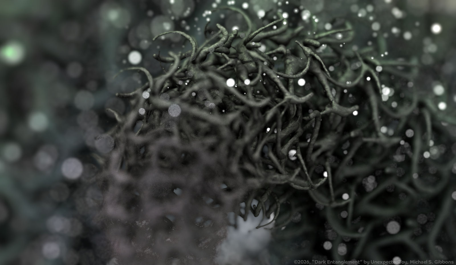 Zbrush Sculpture Day 4142 - Dark Entanglement