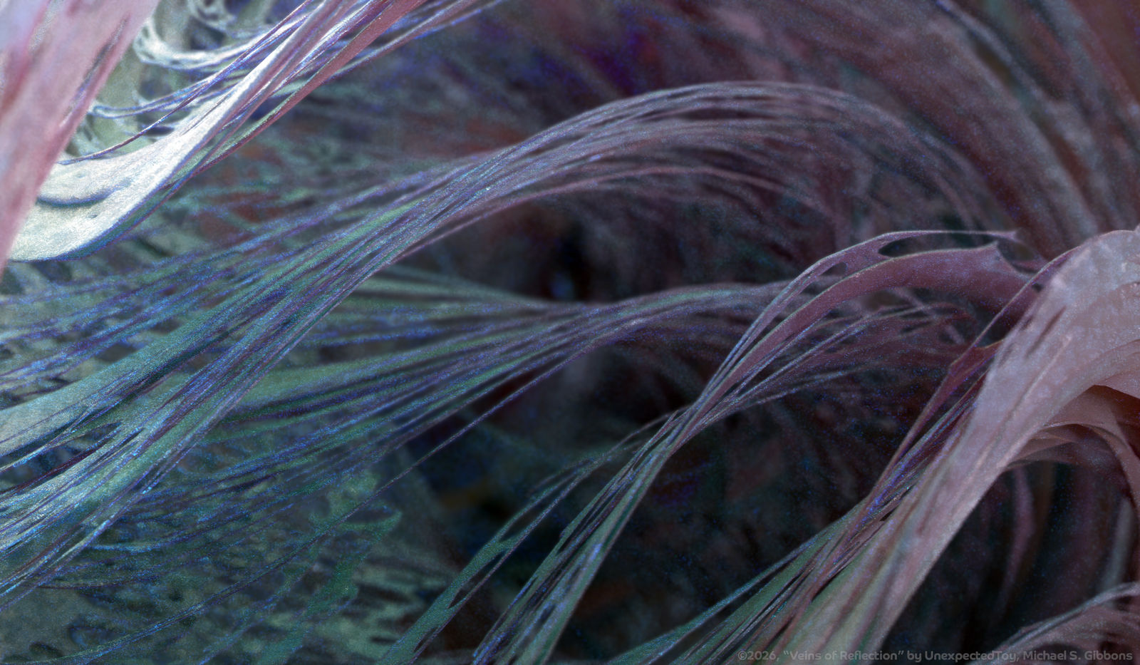 Zbrush Sculpture Day 4164 - Veins of Reflection