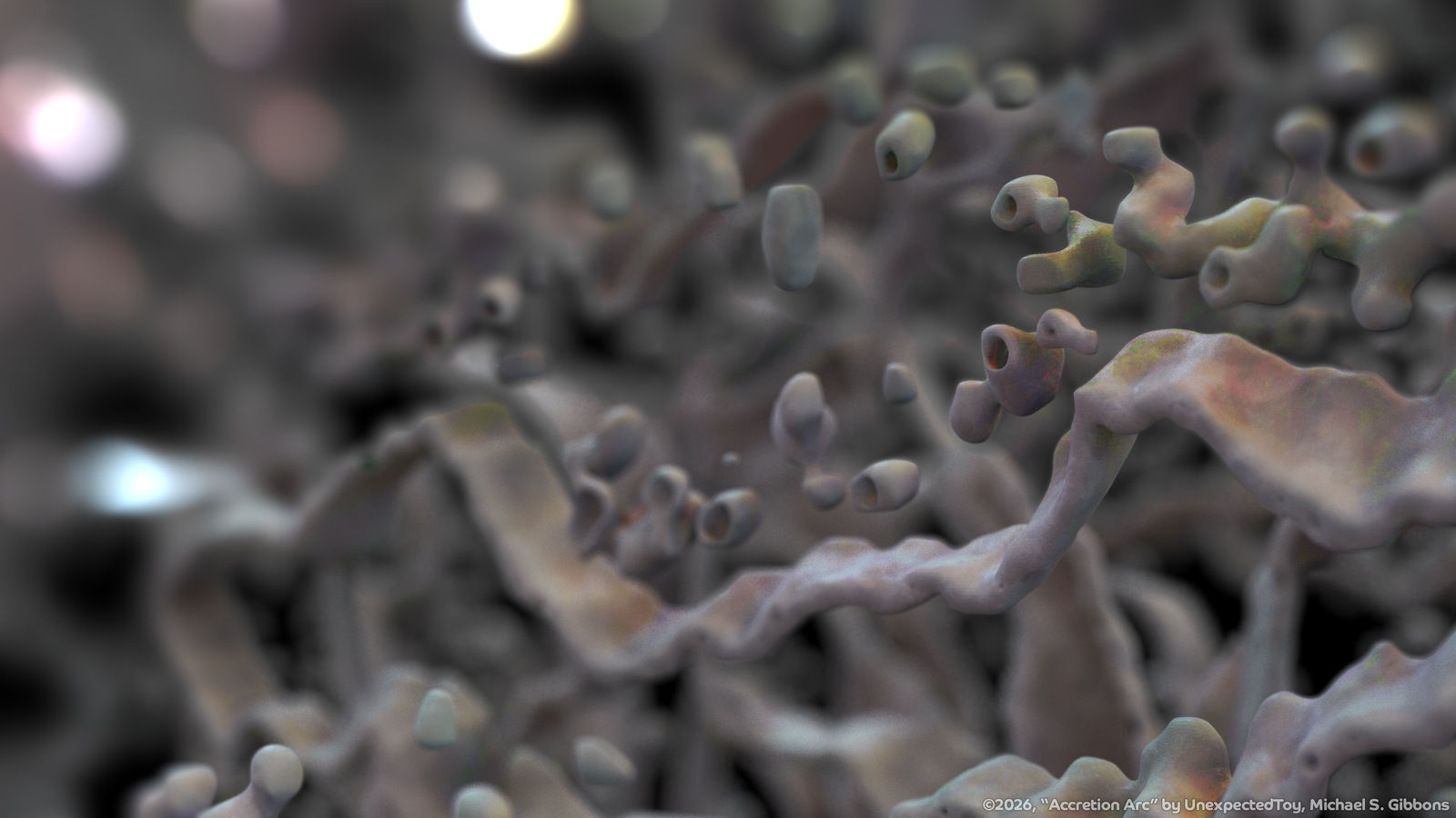Zbrush Sculpture Day 4171 - Accretion Arc