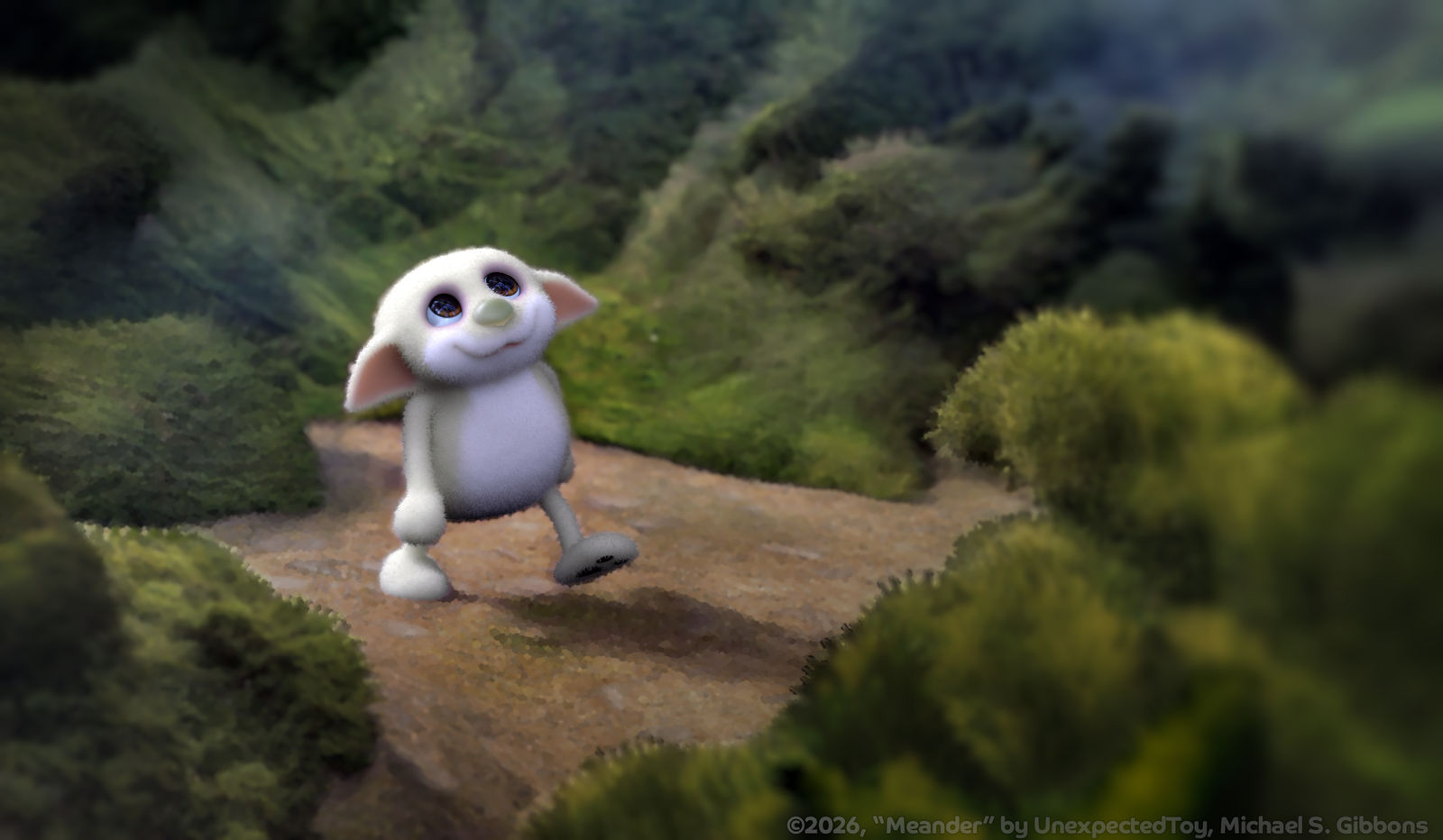 Zbrush Sculpture Day 4202 - Meander