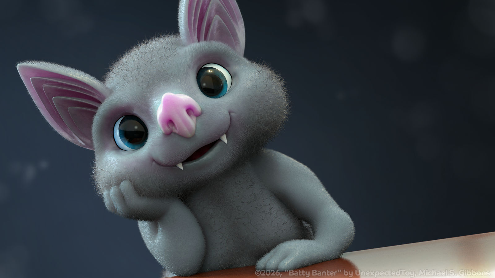 Zbrush Sculpture Day 4234 - Batty Banter