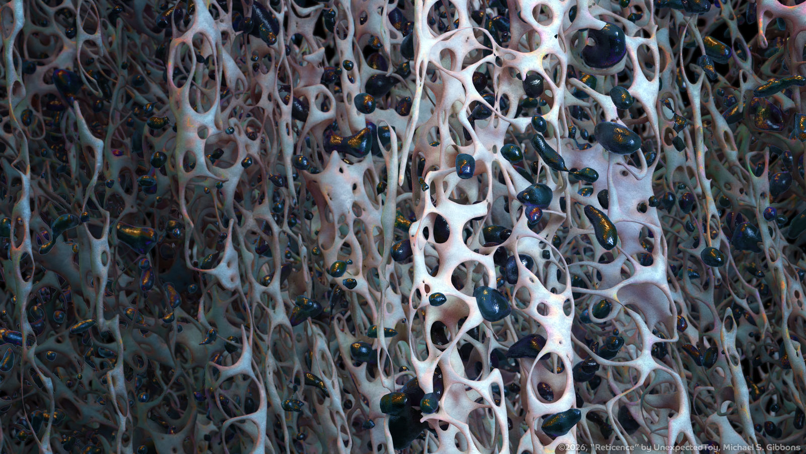 Zbrush Sculpture Day 4251 - Reticence