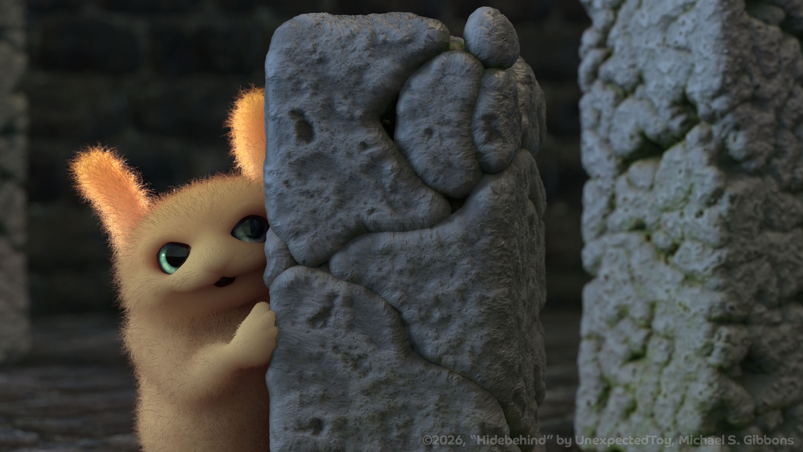 Zbrush Sculpture Day 4262 - Hidebehind