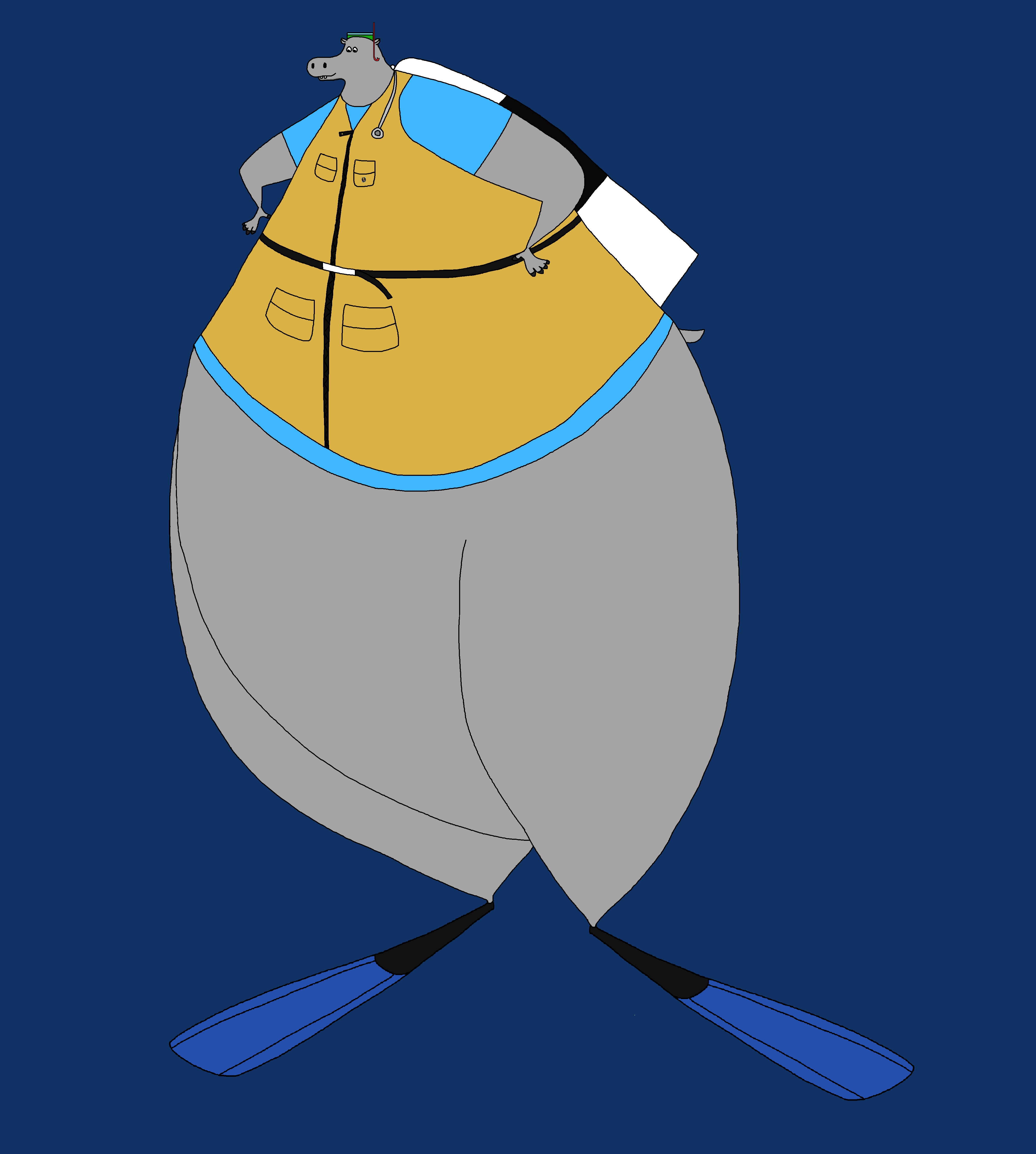 Kody the Hippopotamus by KodyBoy555